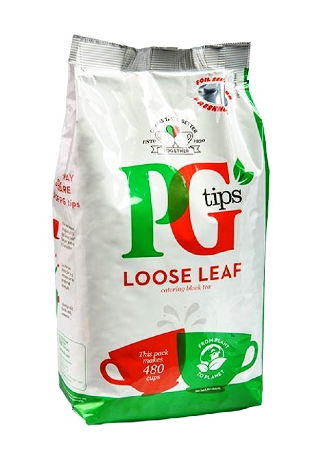 Tè nero in foglie - PG Tips 1.5 Kg (circa 480 tazze)